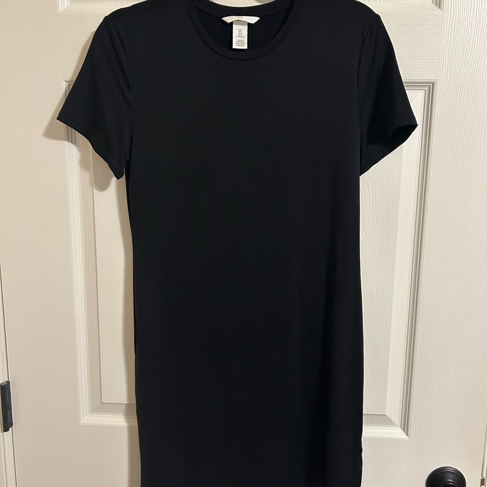 H&M Black Bodycon T-Shirt Dress